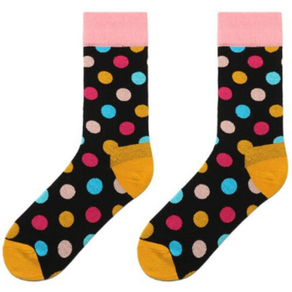 FUNKY DOTS WINTER  SOCKS - 5er Pack / 38-45