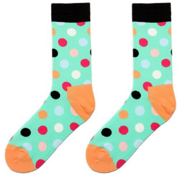 FUNKY DOTS WINTER  SOCKS - 5er Pack / 38-45