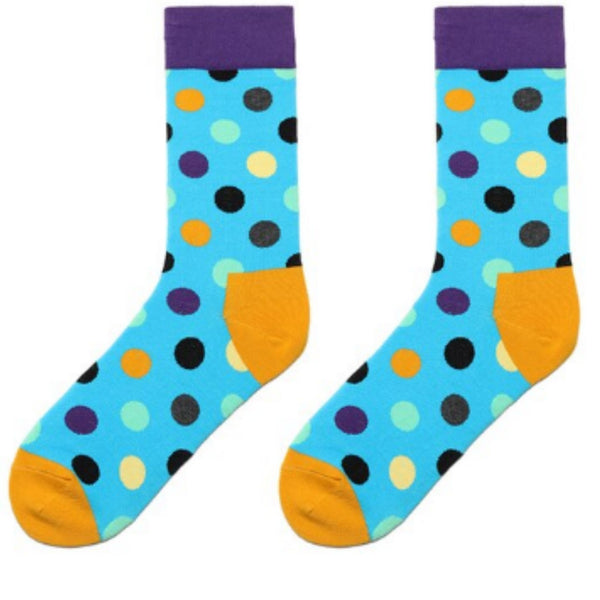 FUNKY DOTS WINTER  SOCKS - 5er Pack / 38-45