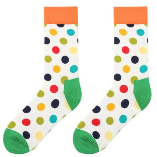 FUNKY DOTS WINTER  SOCKS - 5er Pack / 38-45