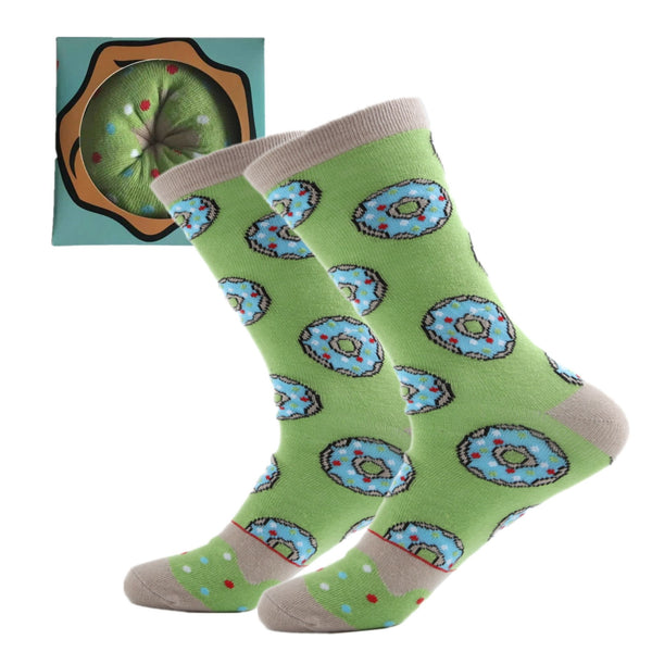 DONUTS - Matcha Tea FUN SOCKS / 42-46