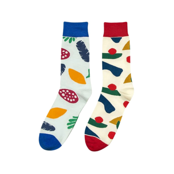 COLORS & SHAPES FUN SOCKS -  2er PACK / 38-46